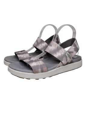 Keen Elle Women's Gray Tie-Dye Backstrap Sandals Sz 11